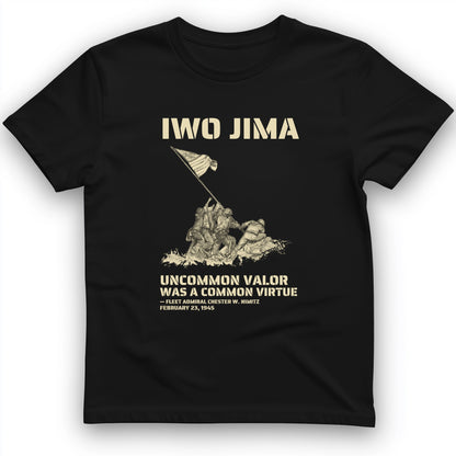 Uncommon Valor Iwo Jima T-Shirt
