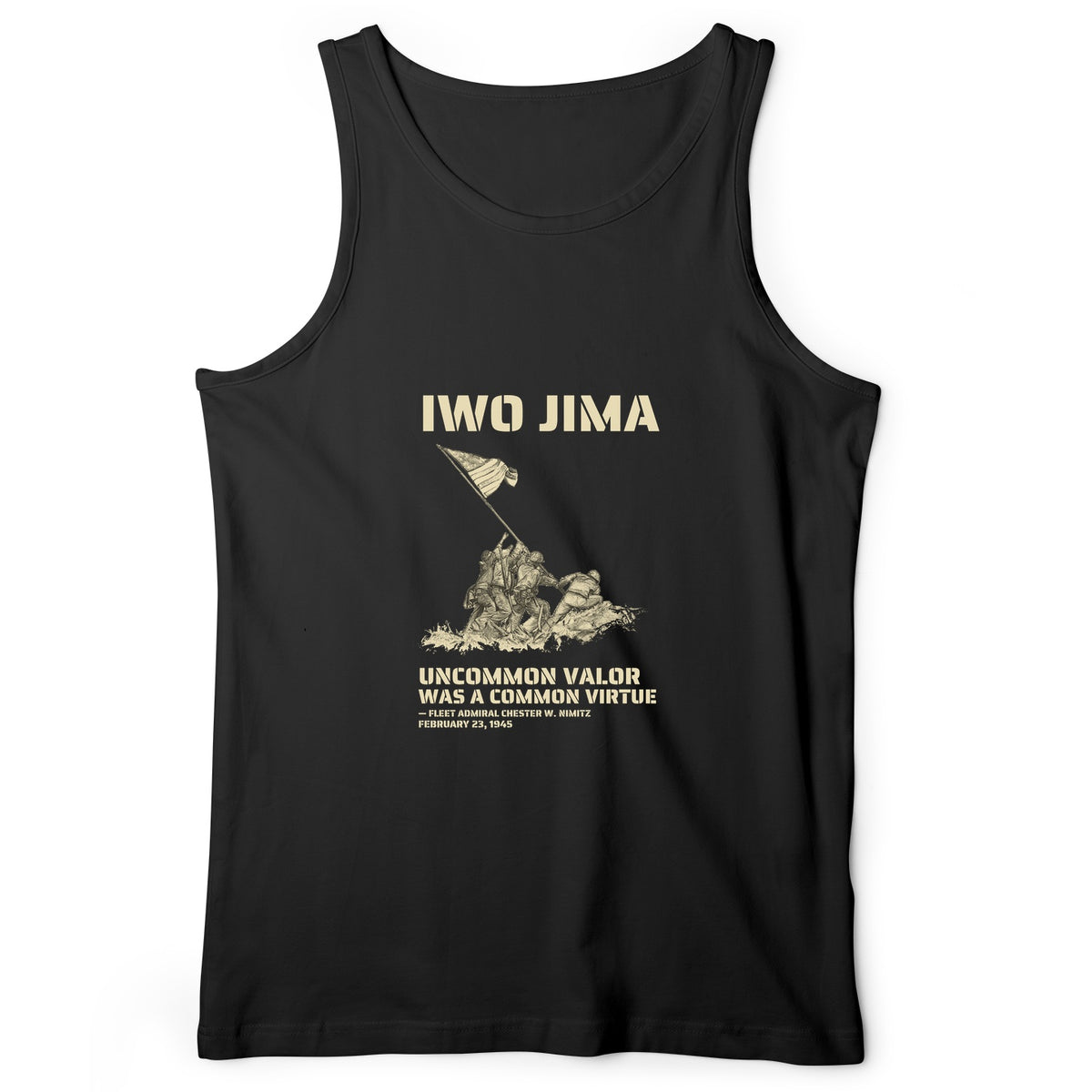 Uncommon Valor Iwo Jima Tank Top