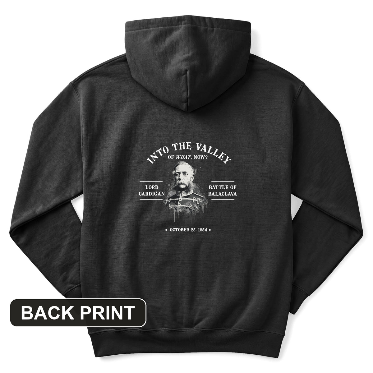 Valley Of What Now Back Print Hoodie