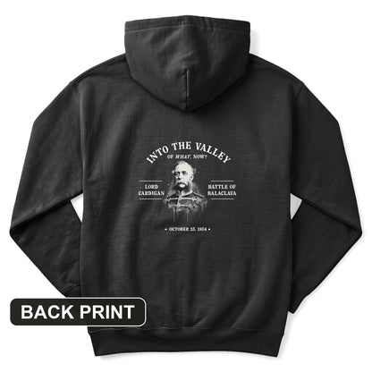 Valley Of What Now Back Print Hoodie