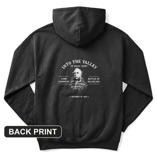 Valley Of What Now Back Print Hoodie