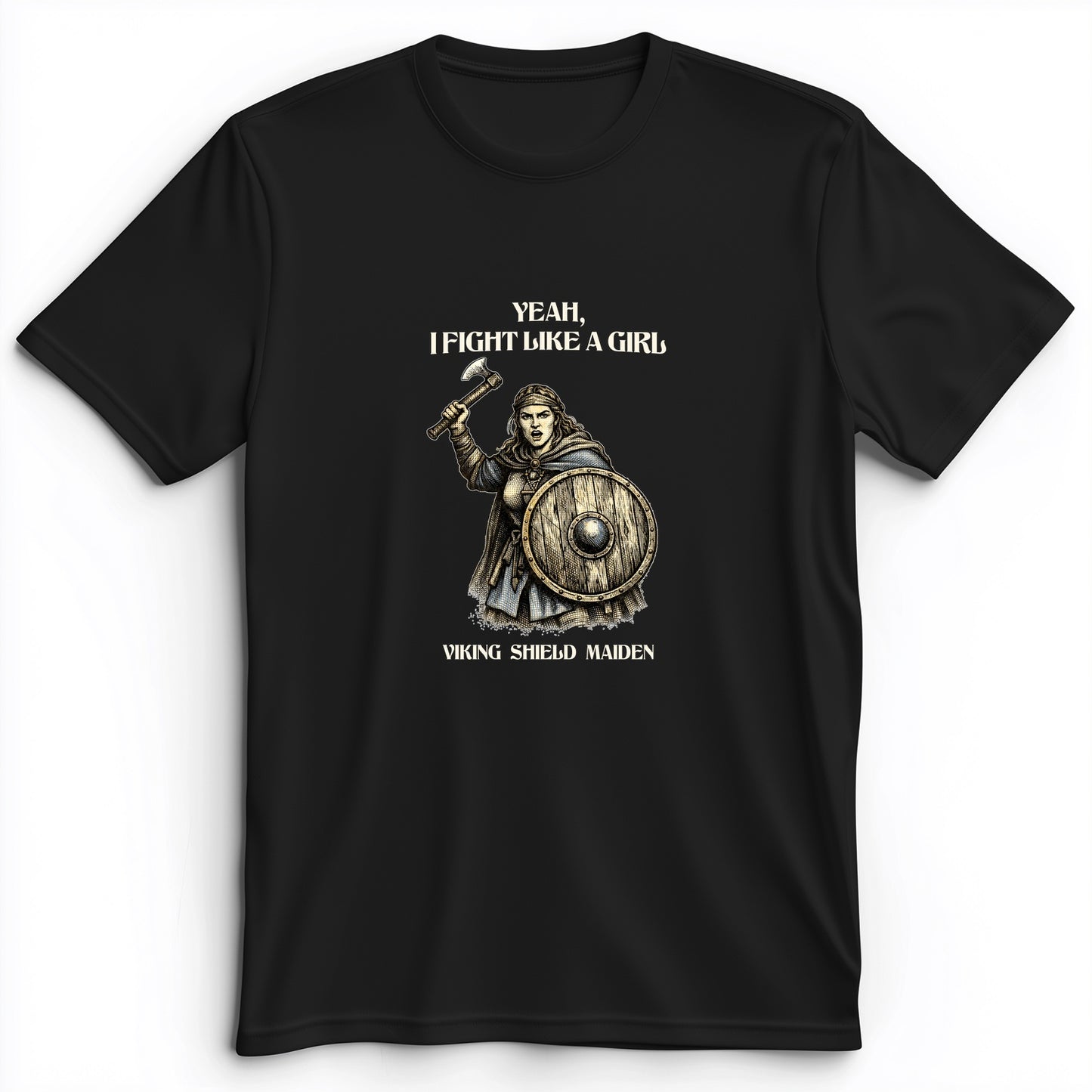 Viking Shield Maiden Premium Tee