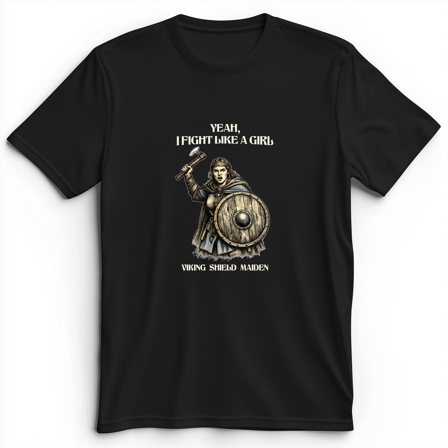 Viking Shield Maiden Premium Tee