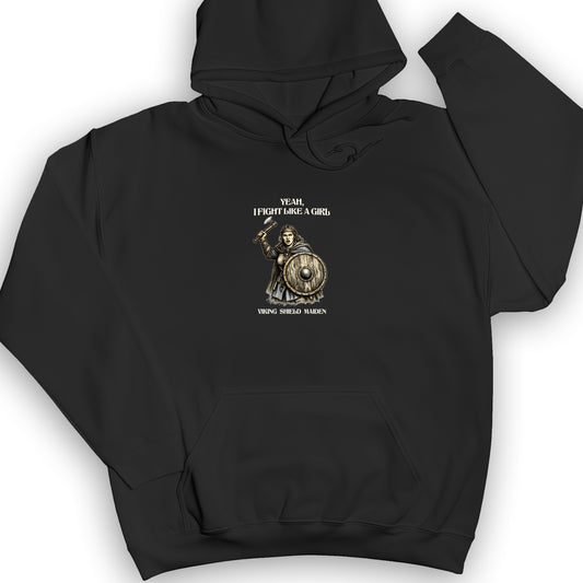 Viking Shield Maiden Hoodie