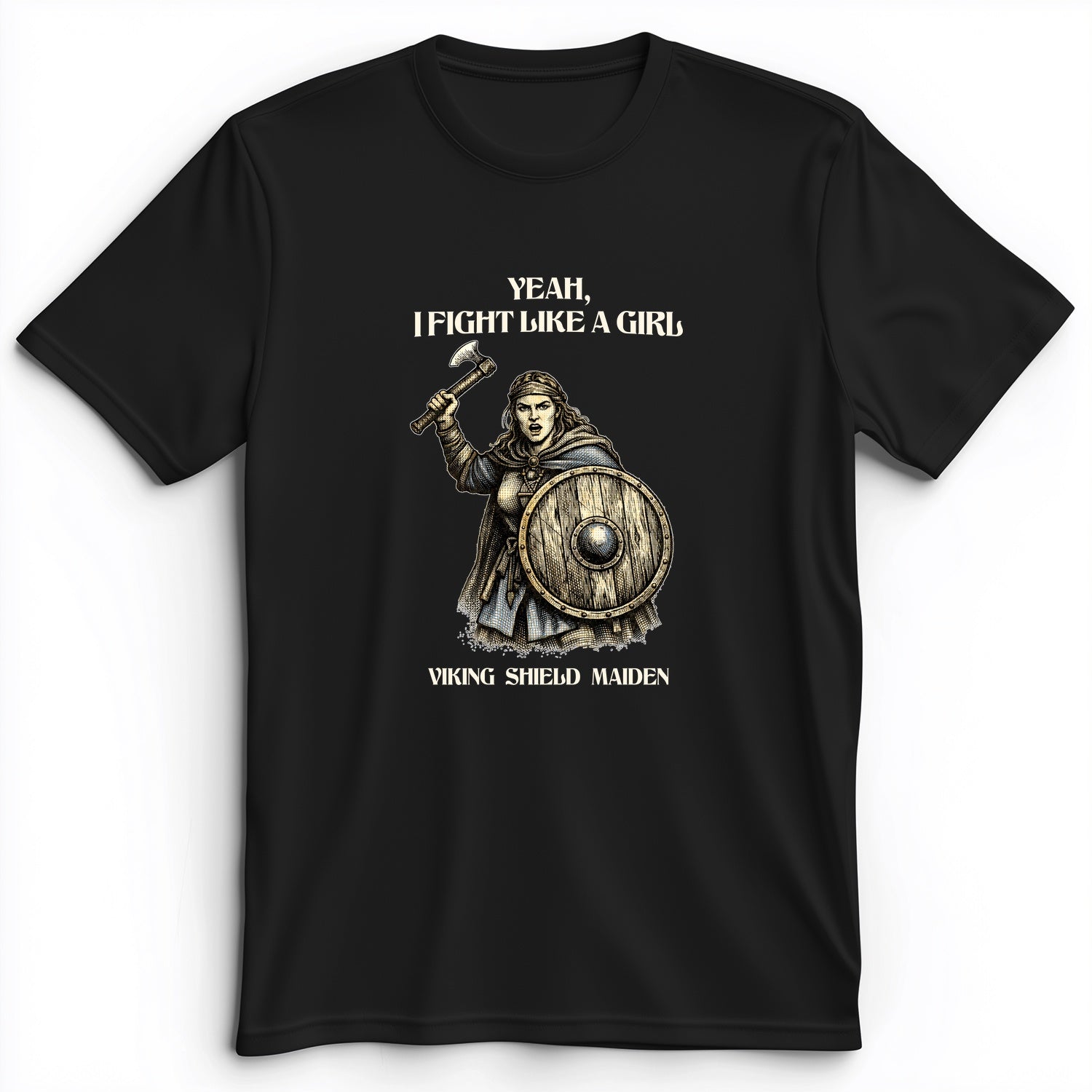Viking Shield Maiden Premium Tee