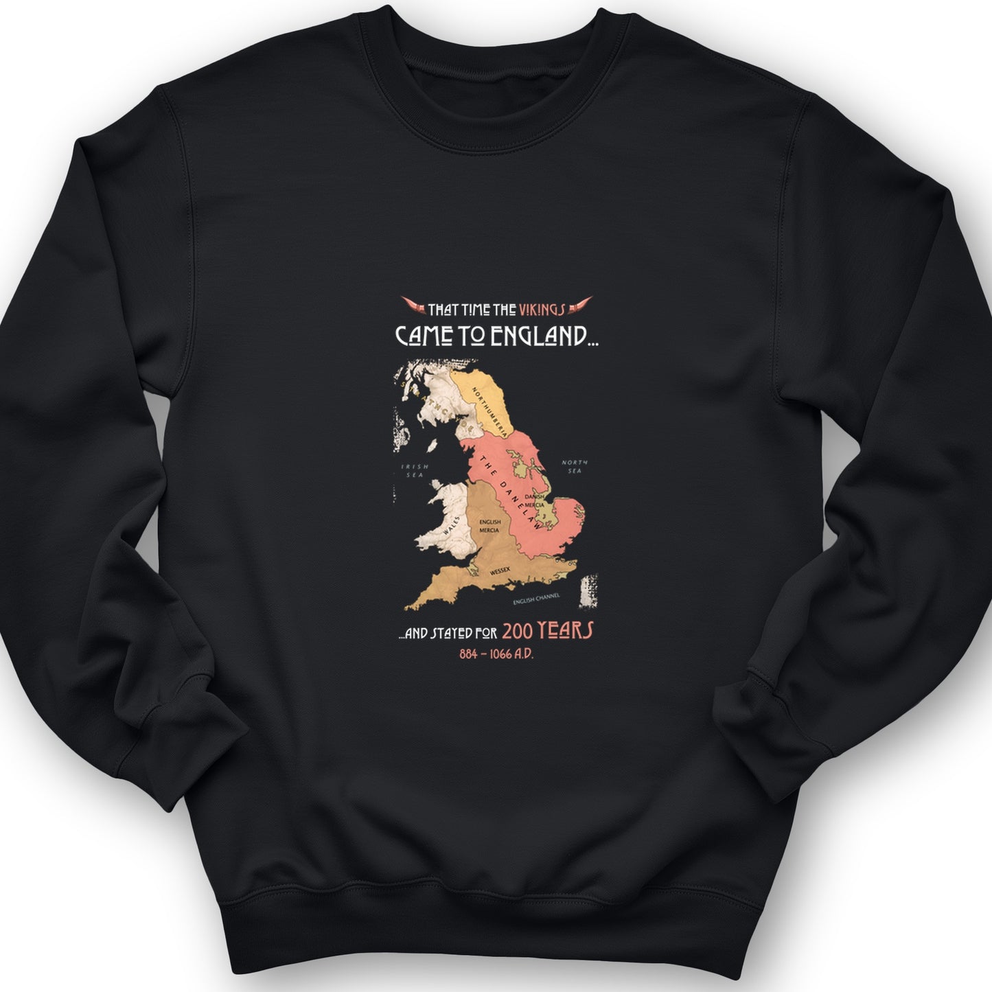 Vikings In England Crewneck