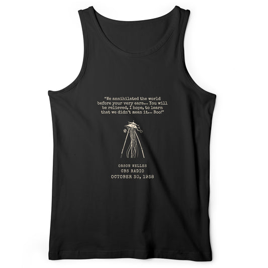 War Of The Worlds Boo Tank Top