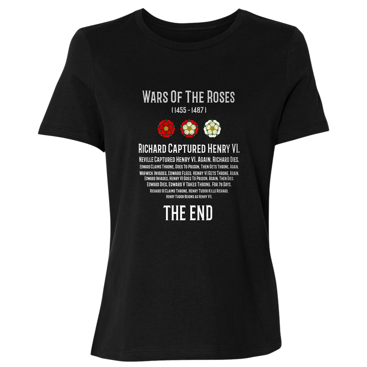 Wars Of The Roses Women's T-Shirt