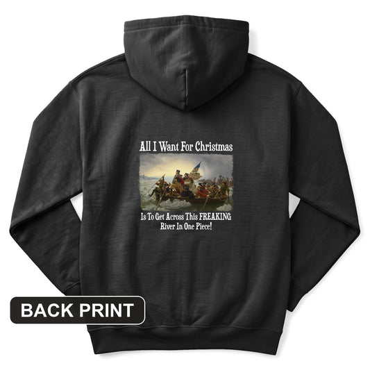 Washington All I Want Back Print Hoodie