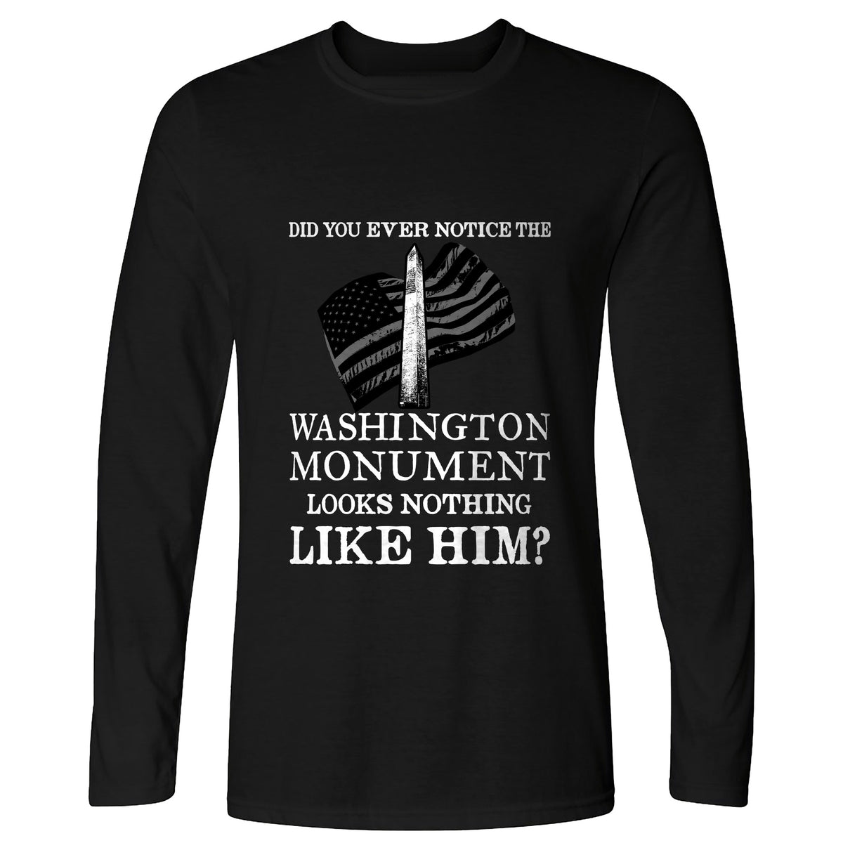 Washington Monument Long Sleeve T-Shirt