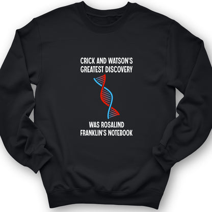 Watson and Crick Crewneck