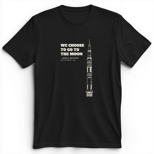 We Choose To Go To The Moon Premium Tee