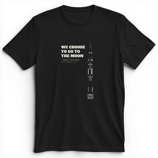 We Choose To Go To The Moon Premium Tee