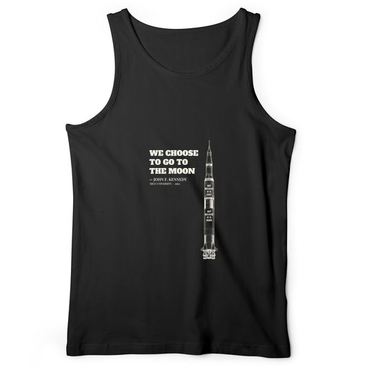 We Choose To Go To The Moon Tank Top