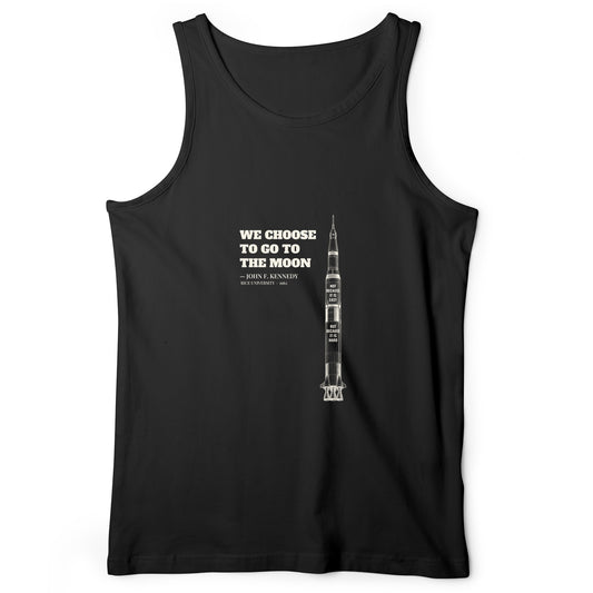We Choose To Go To The Moon Tank Top