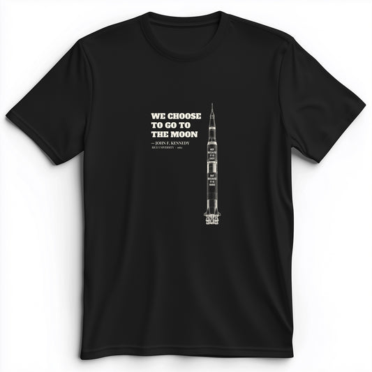 We Choose To Go To The Moon Premium Tee