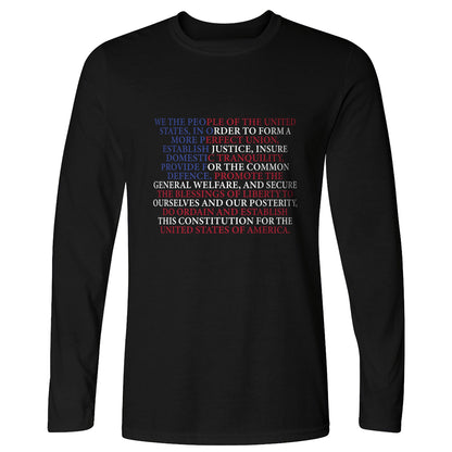 We The People Flag Long Sleeve T-Shirt