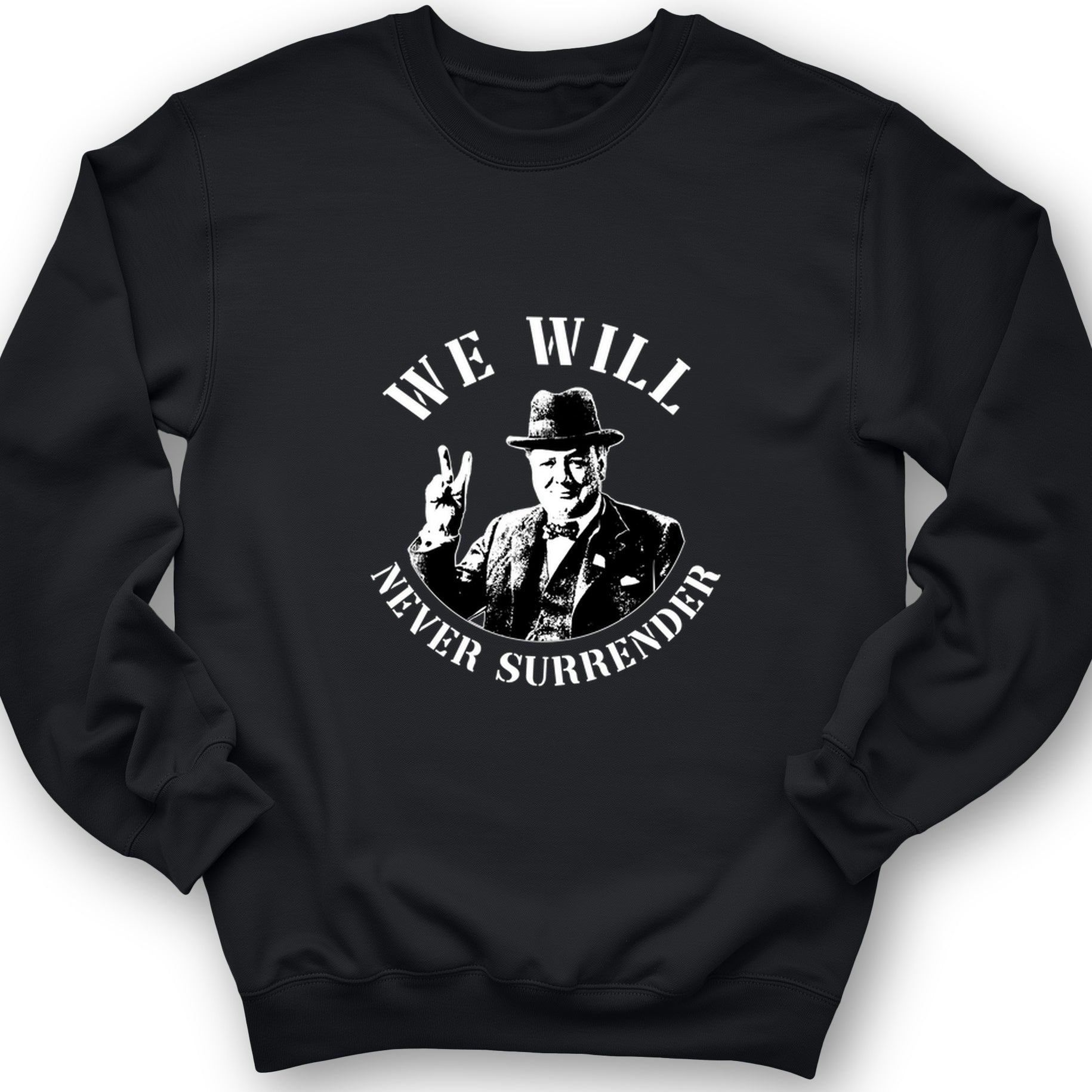 We Will Never Surrender Crewneck
