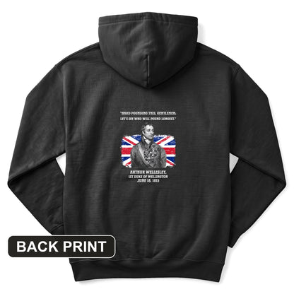 Wellington Back Print Hoodie
