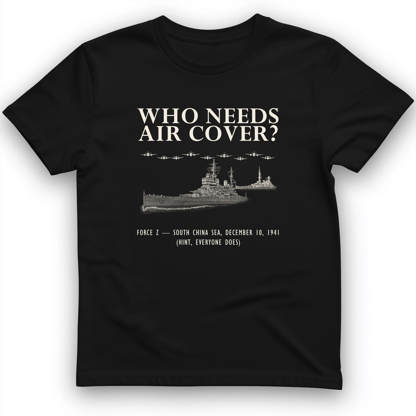Who Needs Air Cover T-Shirt