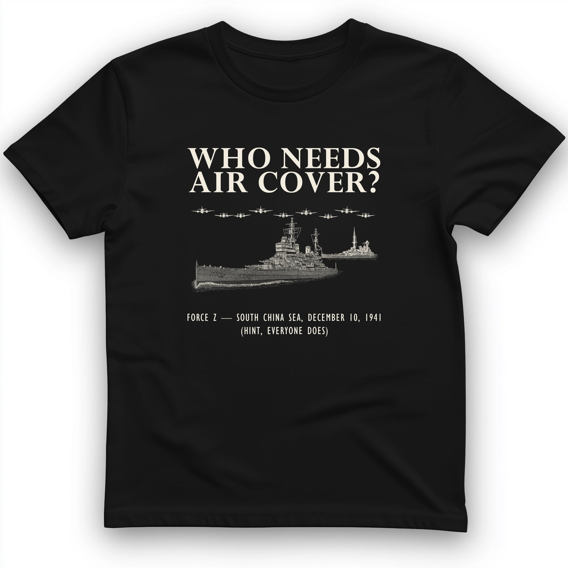 Who Needs Air Cover T-Shirt