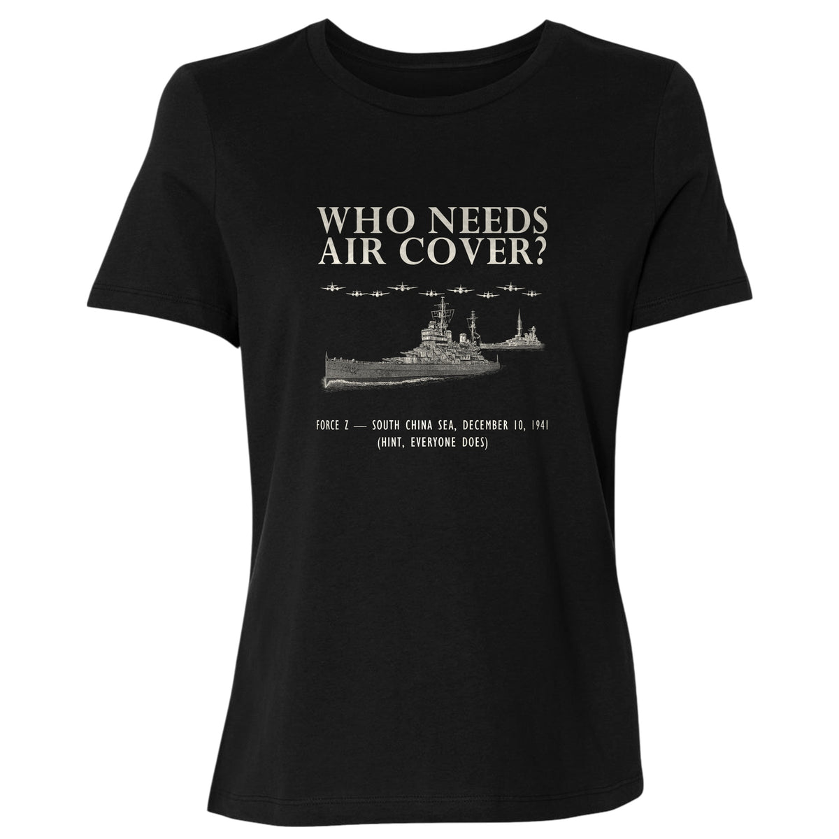 Who Needs Air Cover Women's T-Shirt
