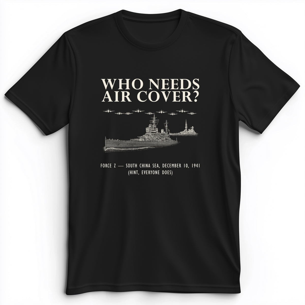Who Needs Air Cover Premium Tee