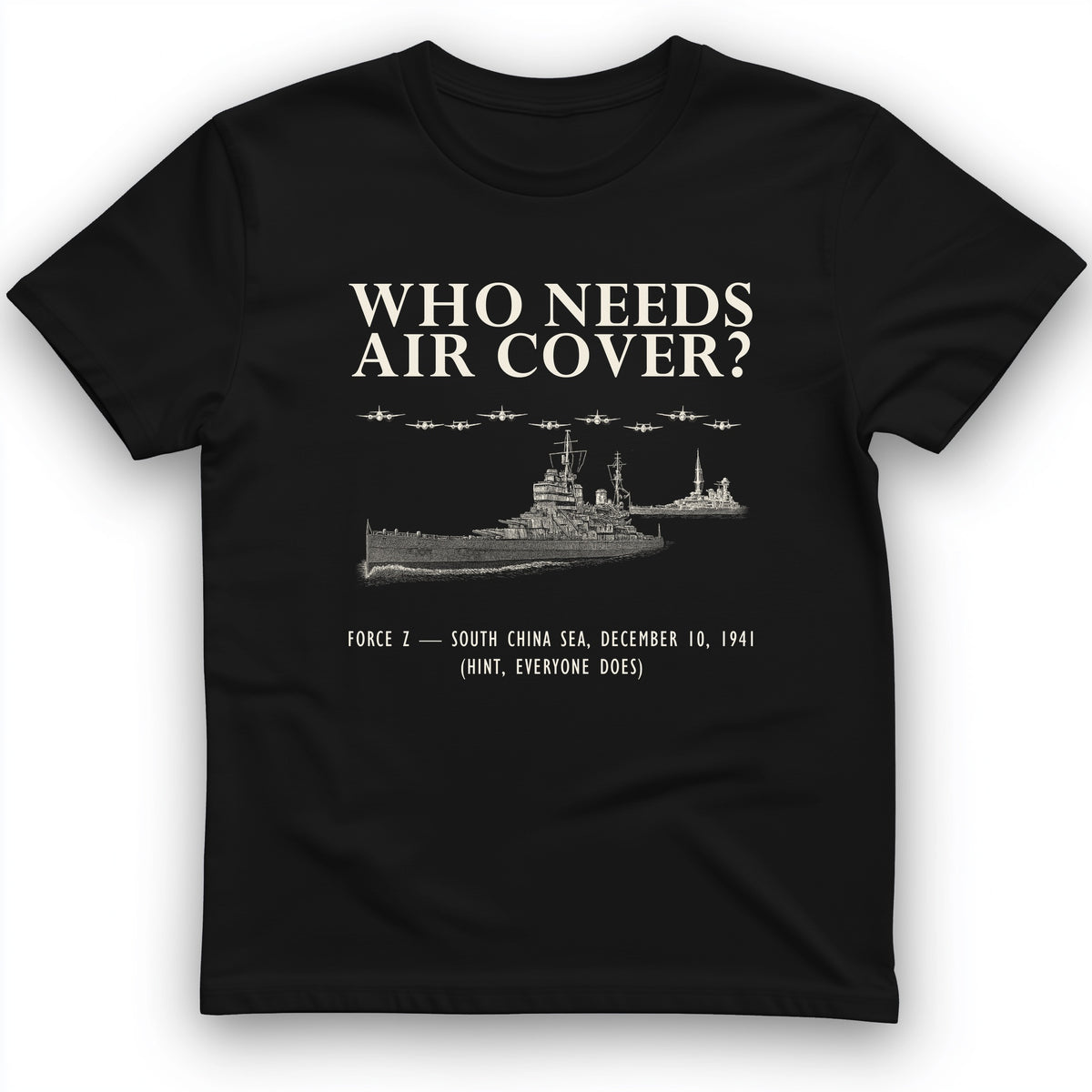 Who Needs Air Cover T-Shirt