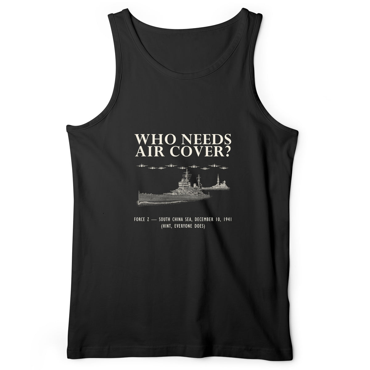 Who Needs Air Cover Tank Top