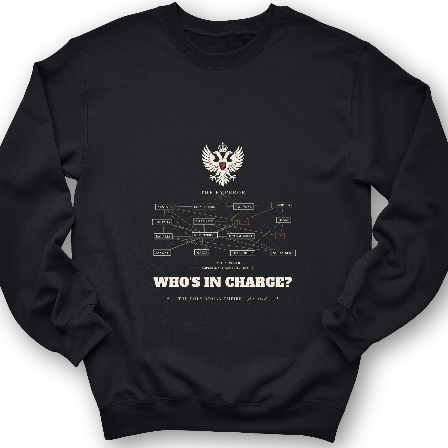 Whos In Charge Sweatshirt