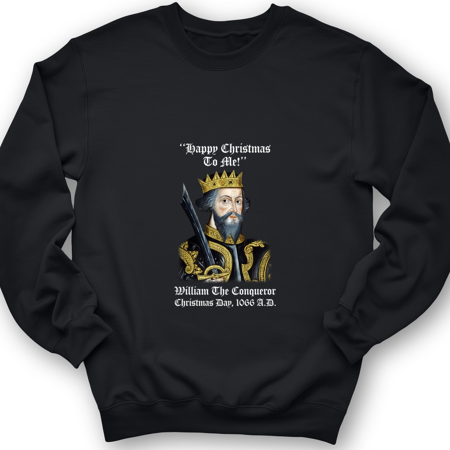 William the Conqueror Crowned Crewneck