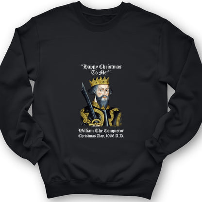 William the Conqueror Crowned Crewneck