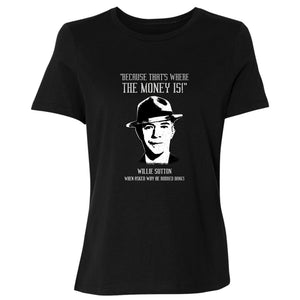 Willie Sutton Women's T-Shirt