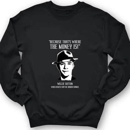 Willie Sutton Crewneck
