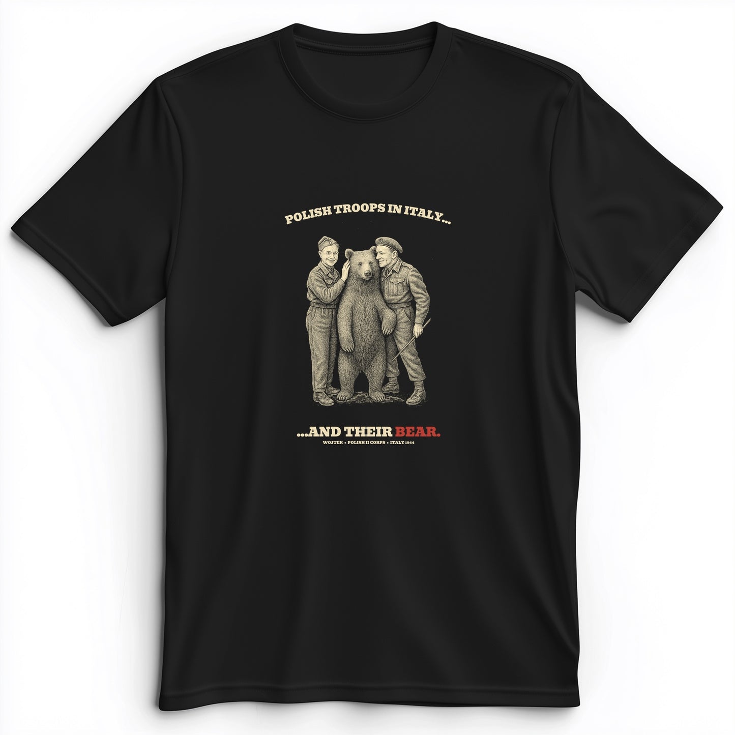Wojtek Polish Troops Italy Premium Tee
