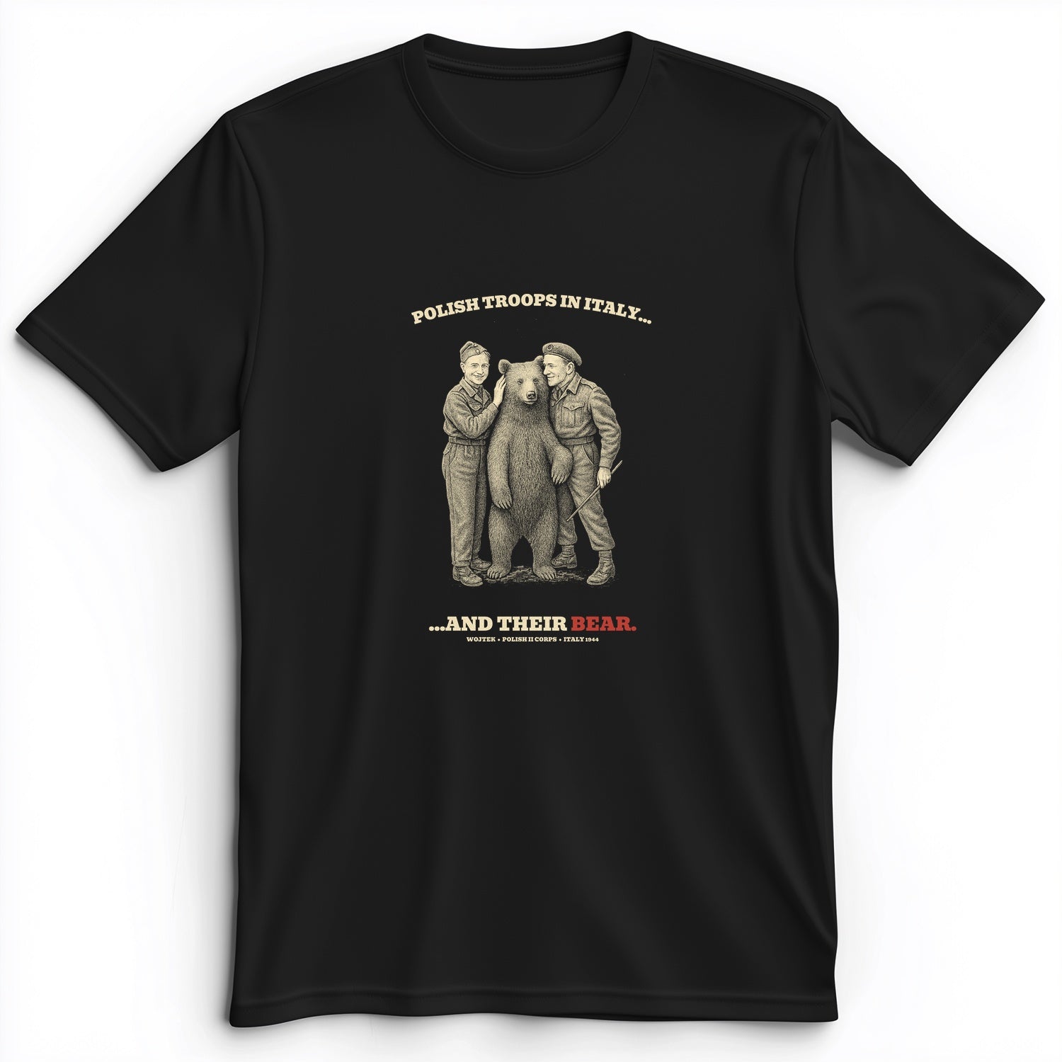 Wojtek Polish Troops Italy Premium Tee