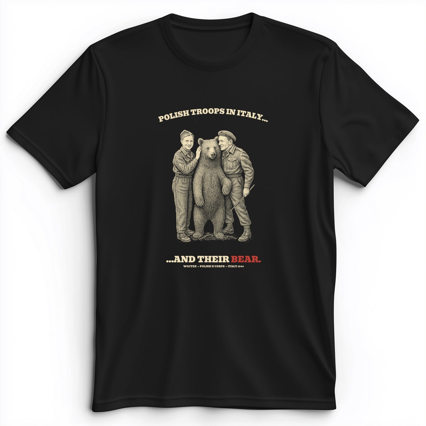 Wojtek Polish Troops Italy Premium Tee
