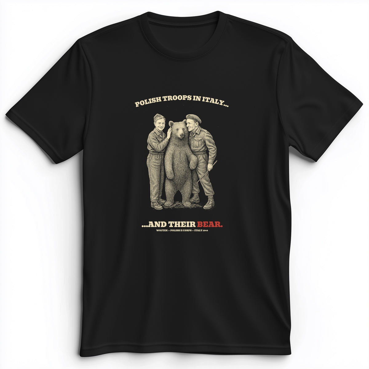 Wojtek Polish Troops Italy Premium Tee