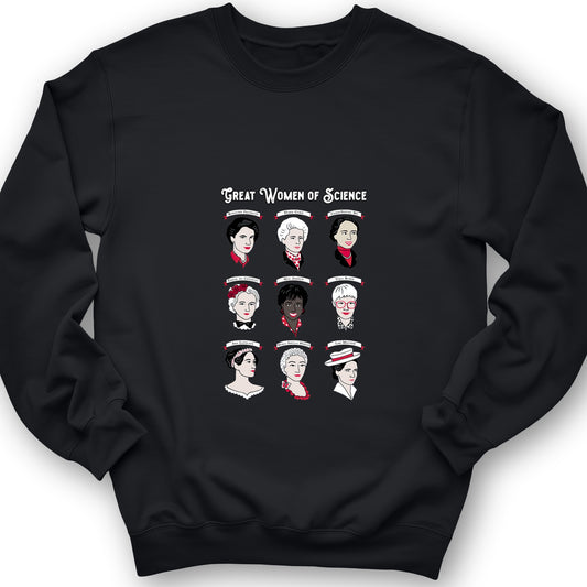 Women Of Science Crewneck