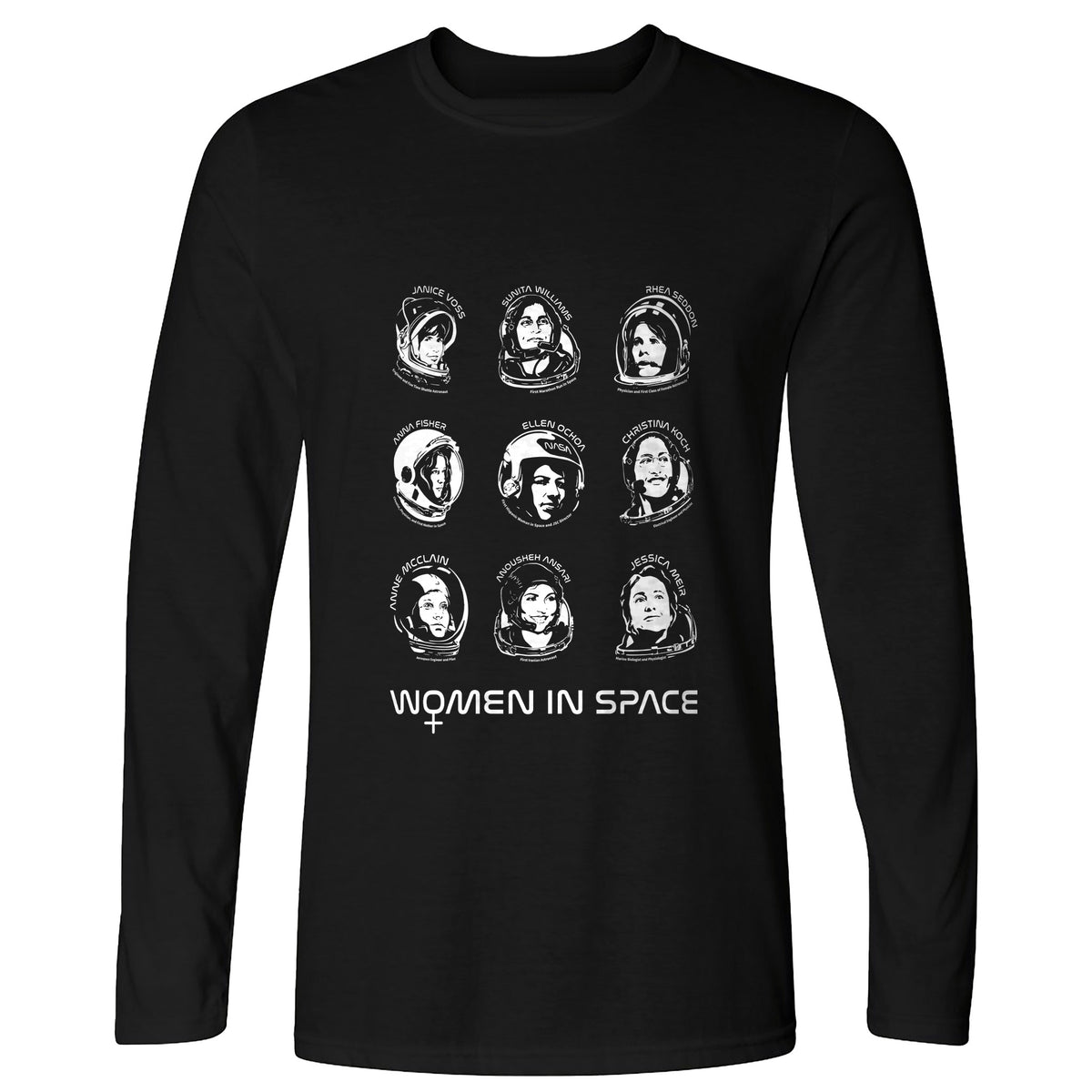 Women in Space Long Sleeve T-Shirt