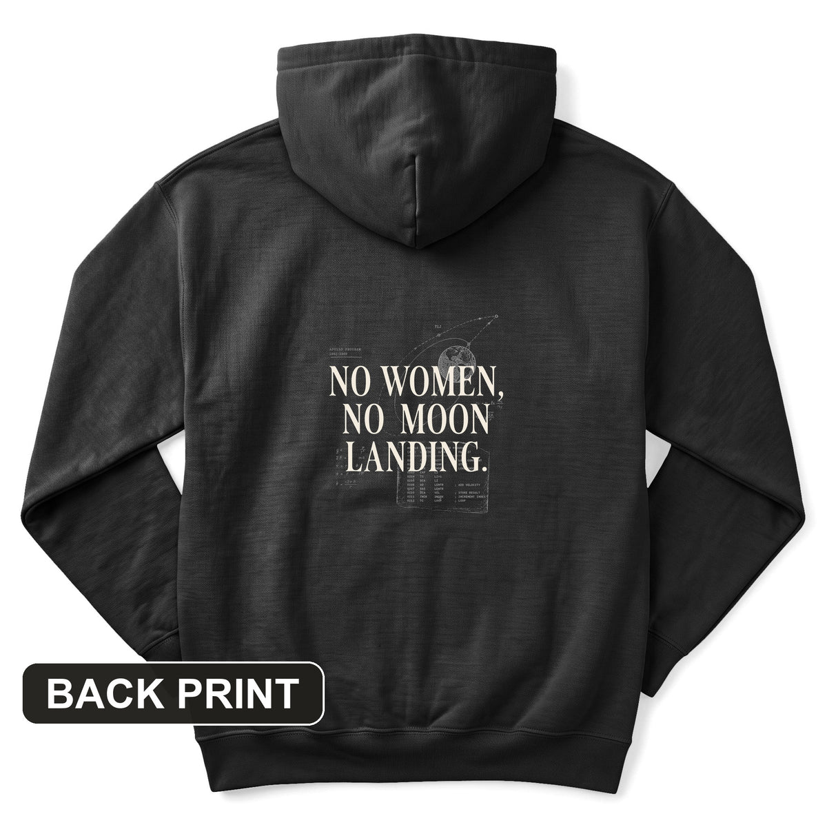 Women of NASA Back Print Hoodie