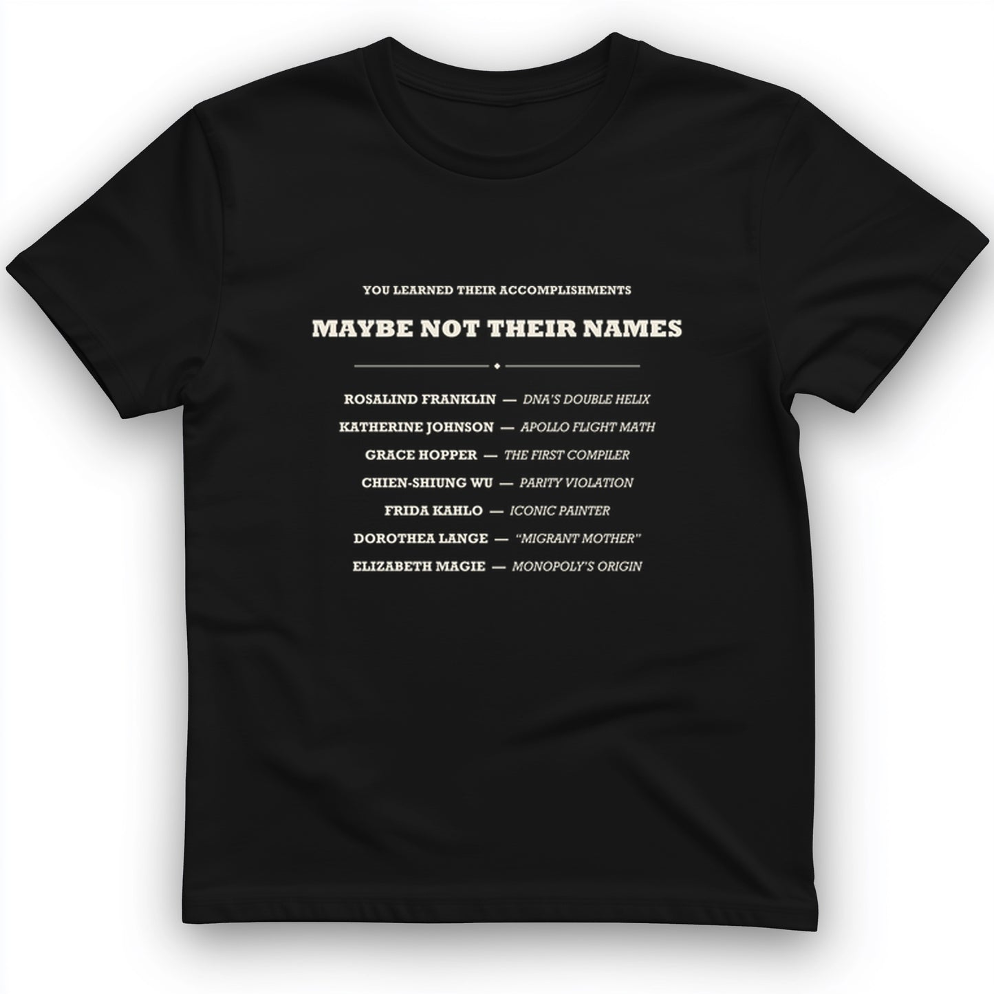 Women of Science T-Shirt