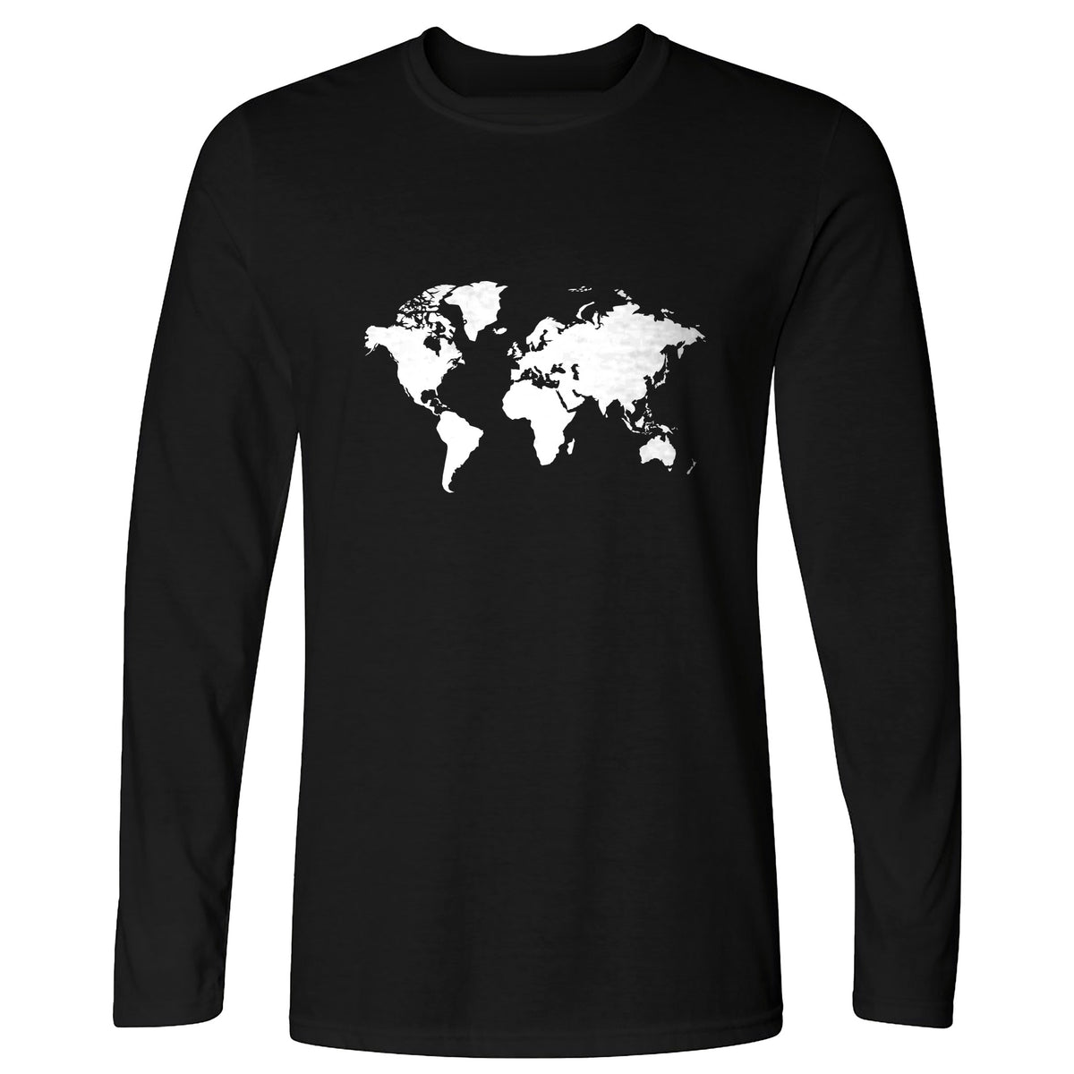 World Map Long Sleeve T-Shirt