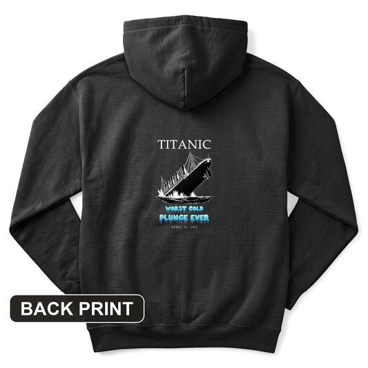 Worst Cold Plunge Ever Back Print Hoodie