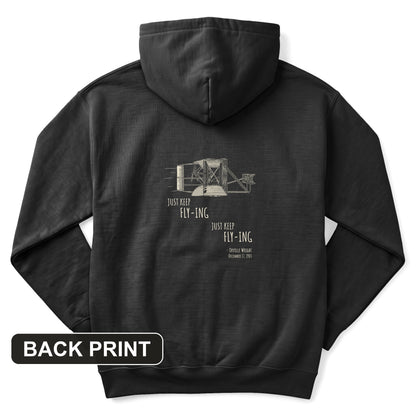 Wright Brothers Back Print Hoodie