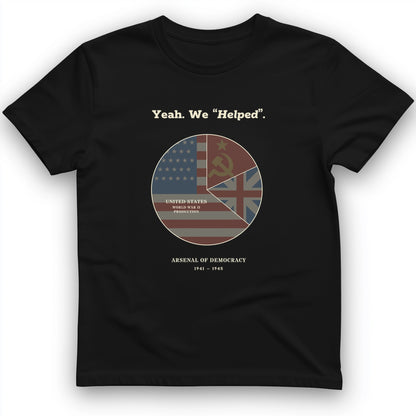 Yeah We Helped Arsenal of Democracy T-Shirt