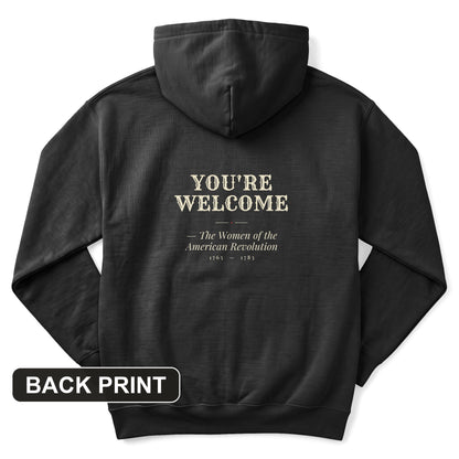 You're Welcome Back Print Hoodie