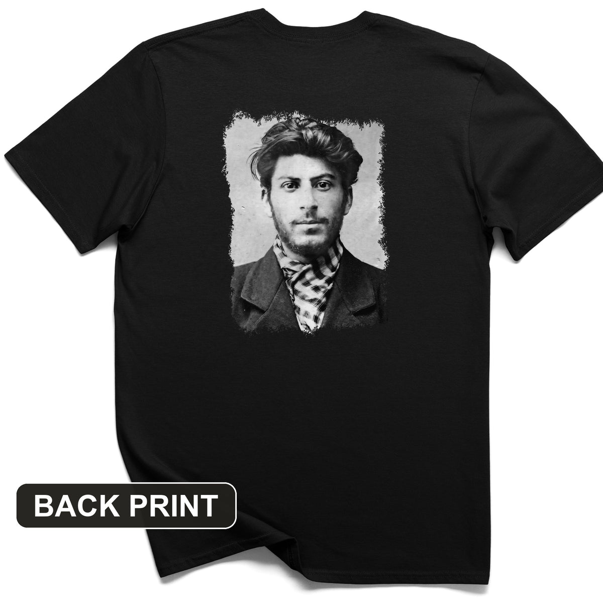 Young Stalin Back Print T-Shirt