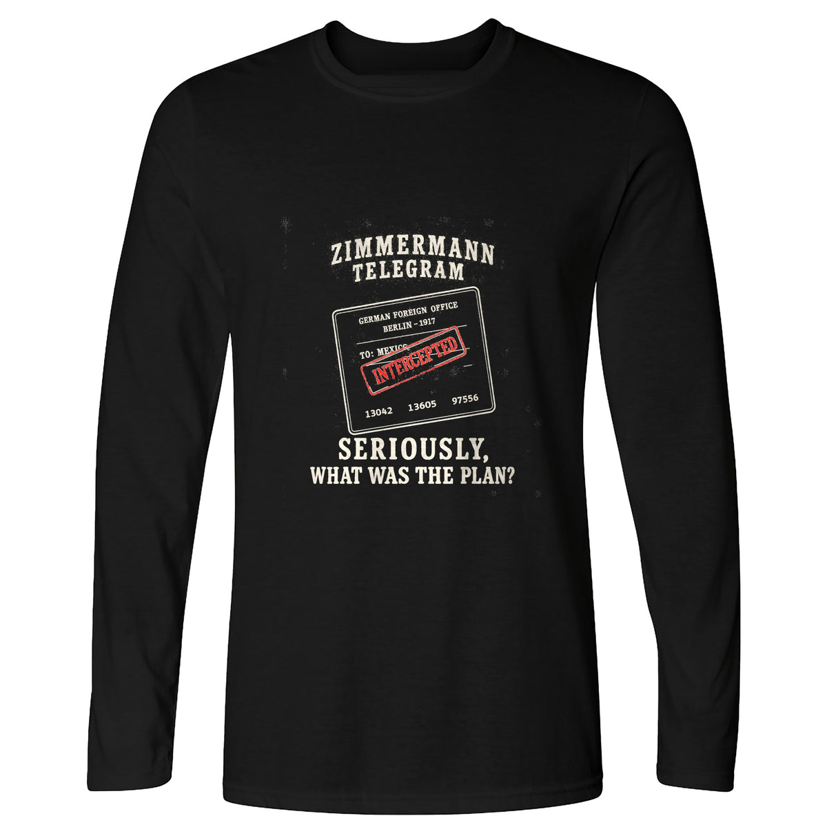 Zimmermann Telegram Long Sleeve T-Shirt