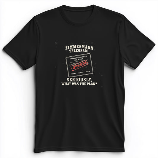 Zimmermann Telegram Premium Tee